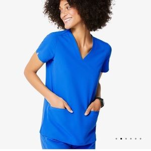 Figs Royal Blue Scrubset